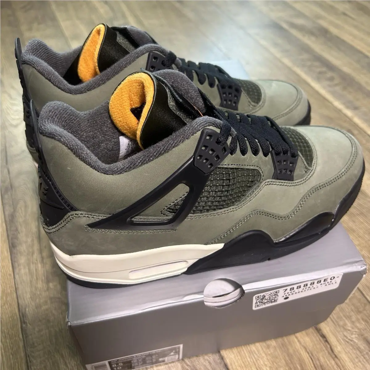 Nike shoes - Air Jordan 4 - Air - IB1519-200 - Green 4