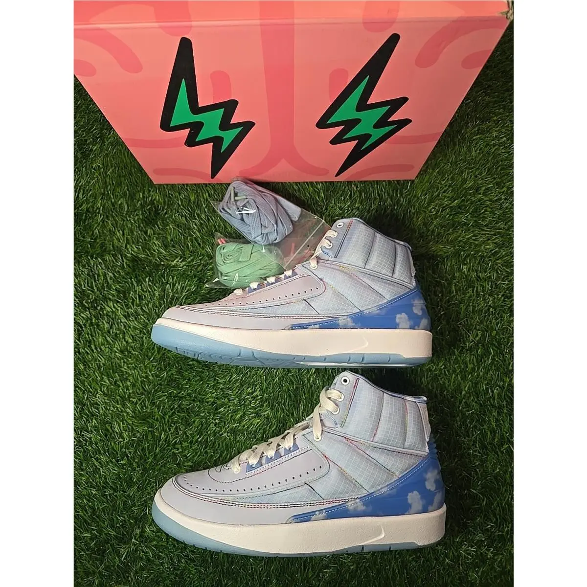 Nike shoes - Air Jordan 2 - Air - DQ7691-419 - Blue 0
