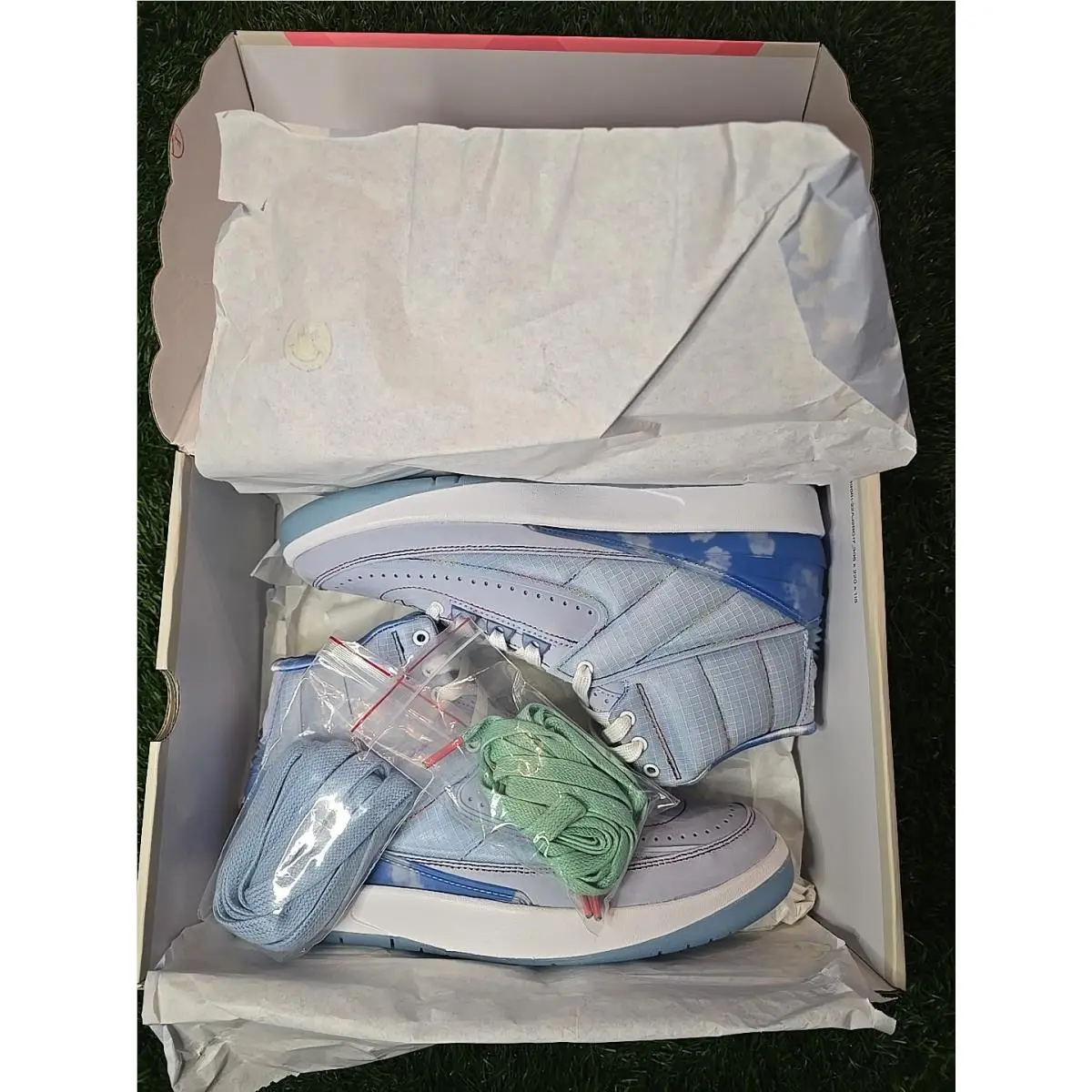Nike shoes - Air Jordan 2 - Air - DQ7691-419 - Blue 4