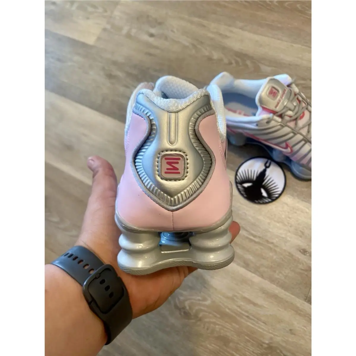 Nike shoes - Nike Shox R4 - Shox - HV2520-001 - Metallic Platinum / Pink Foam / White / Pinksicle (UPC: 197859254415) 0