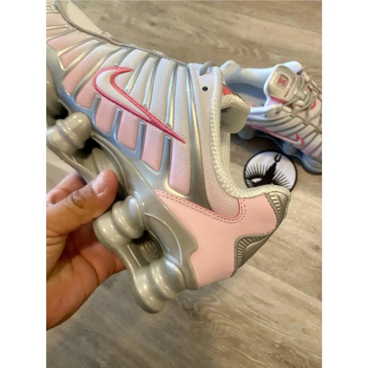 Nike shoes - Nike Shox R4 - Shox - HV2520-001 - Metallic Platinum / Pink Foam / White / Pinksicle (UPC: 197859254415) 1