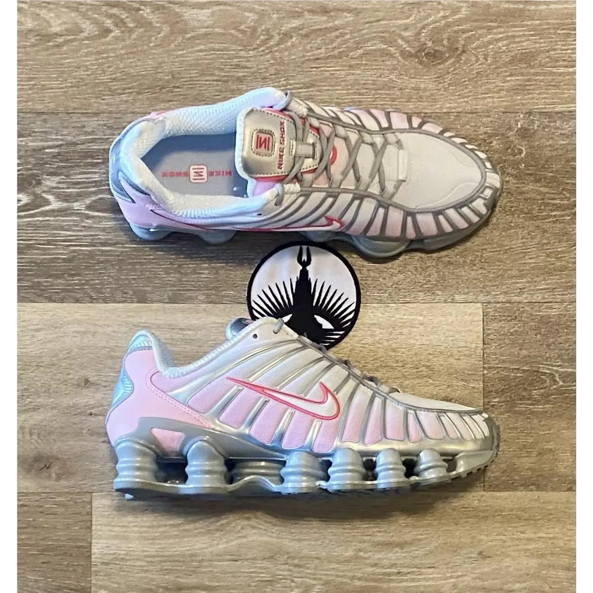 Nike shoes - Nike Shox R4 - Shox - HV2520-001 - Metallic Platinum / Pink Foam / White / Pinksicle (UPC: 197859254415) 5