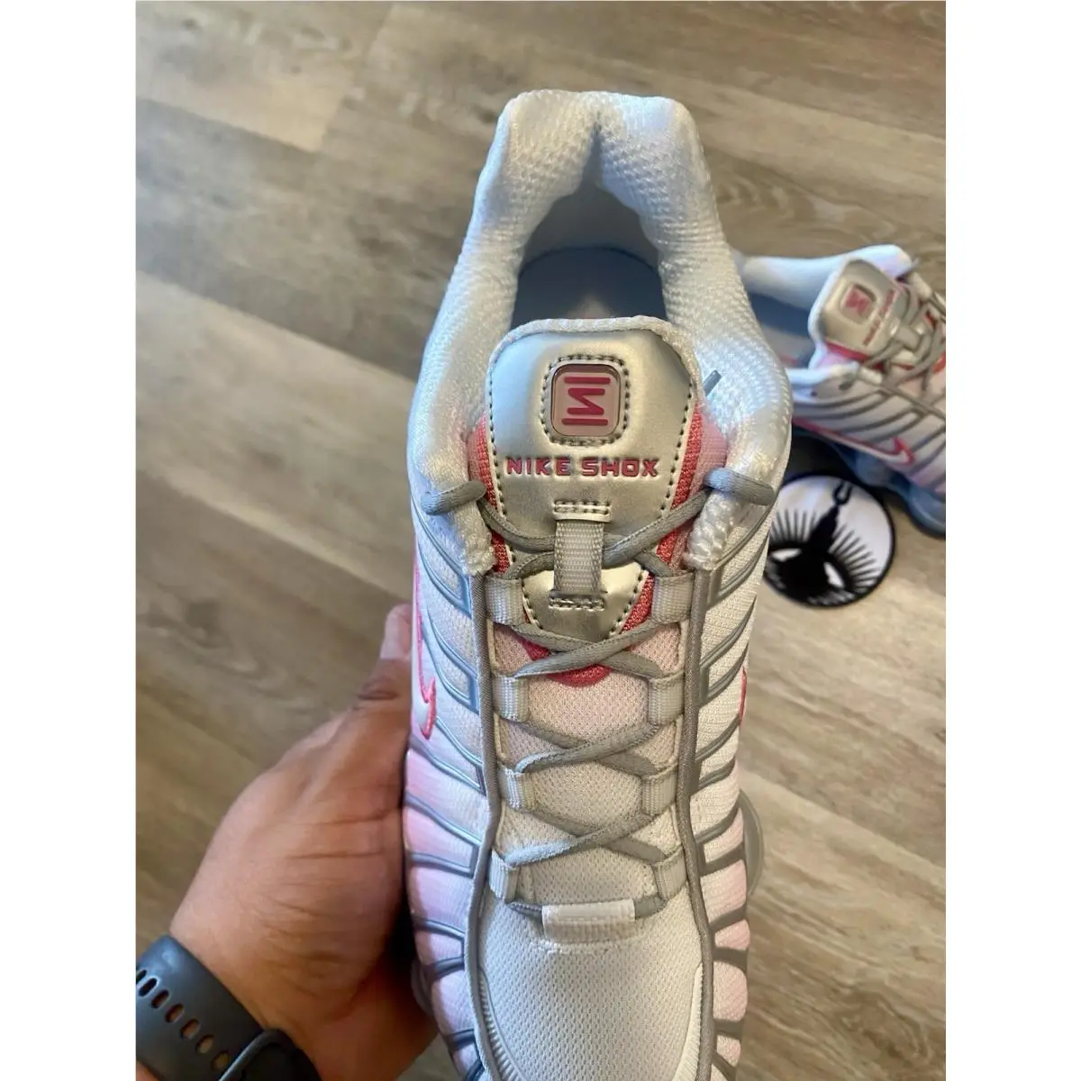Nike shoes - Nike Shox R4 - Shox - HV2520-001 - Metallic Platinum / Pink Foam / White / Pinksicle (UPC: 197859254415) 6