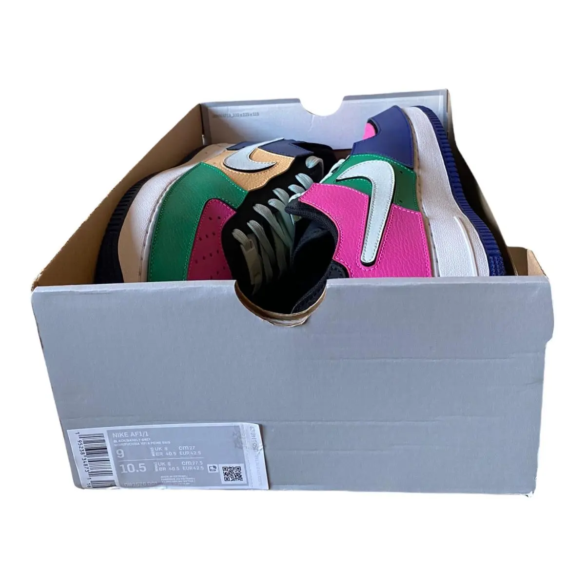 Nike shoes - Nike Air Force 1 - Air Force - DB2576-001 - Black (UPC: 195238348731) 6