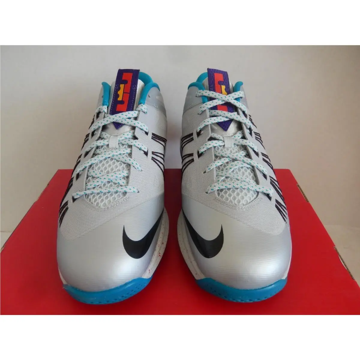 Nike shoes - Nike LeBron 10 - LeBron - 579765-002 - Silver (UPC: 887225300401) 1