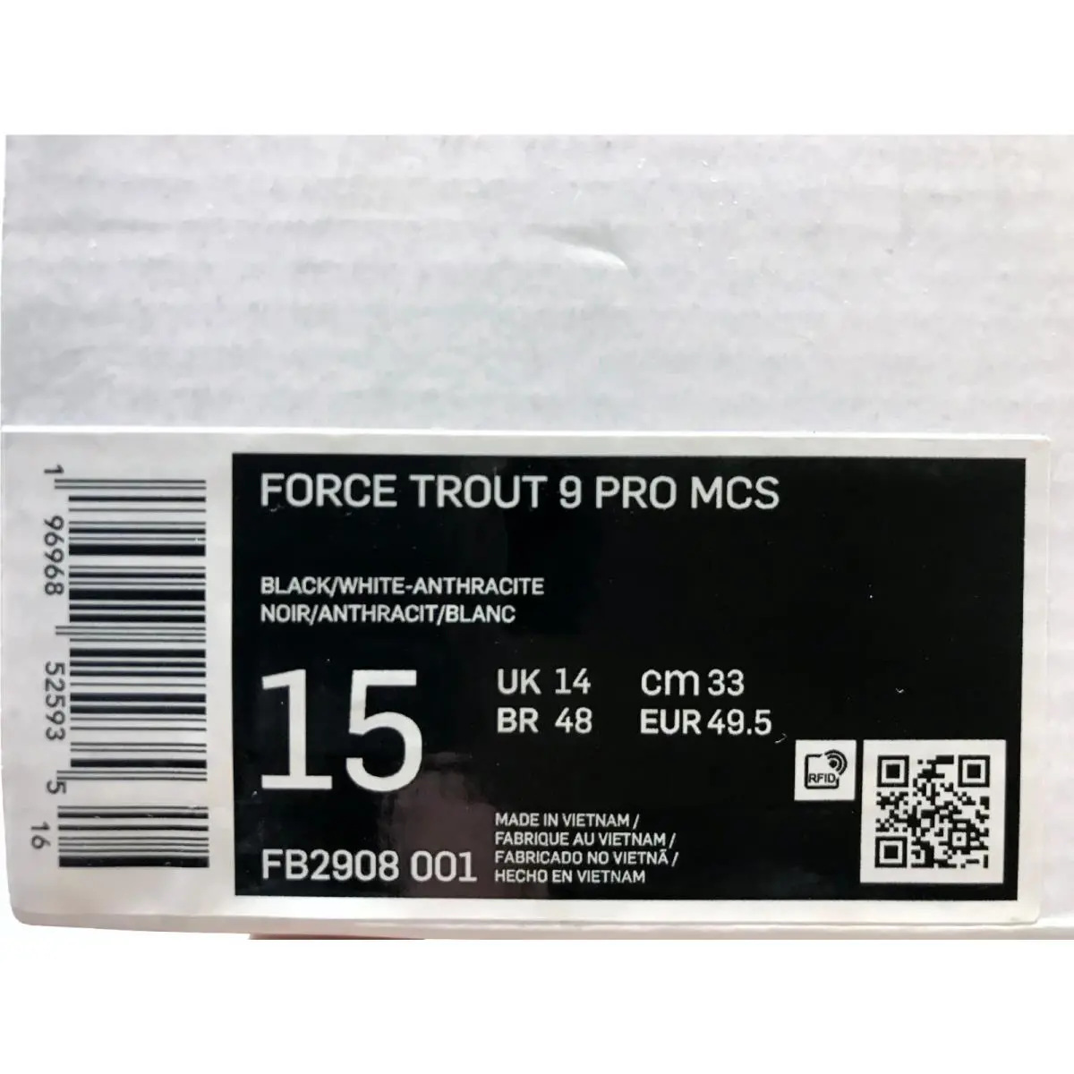 Nike shoes - Nike Force Trout - Force Trout - FB2908-001 - Black (UPC: 196968525935) 3