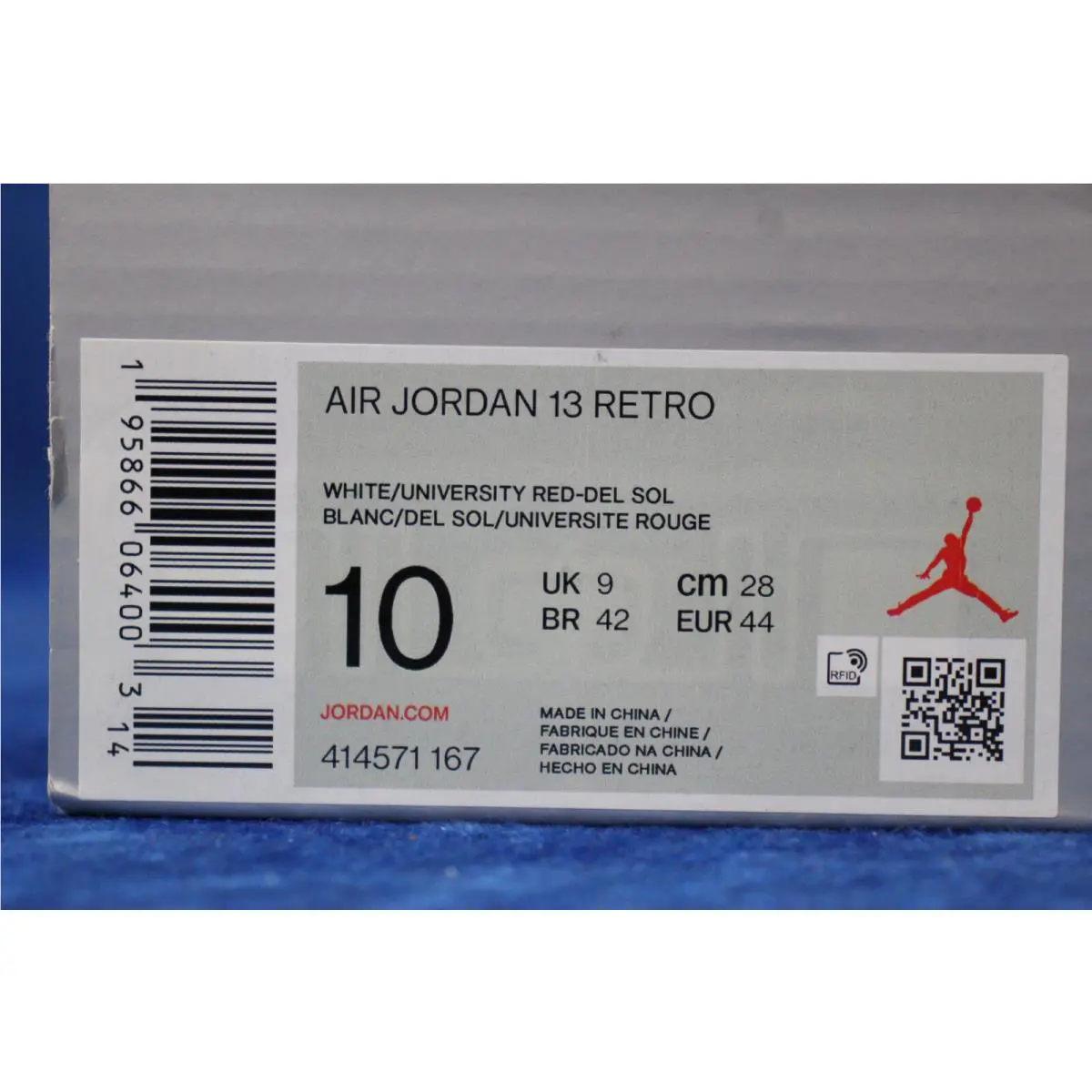 Nike shoes - Air Jordan 13 - Air - 414571-167 - White (UPC: 0195866064003) 11