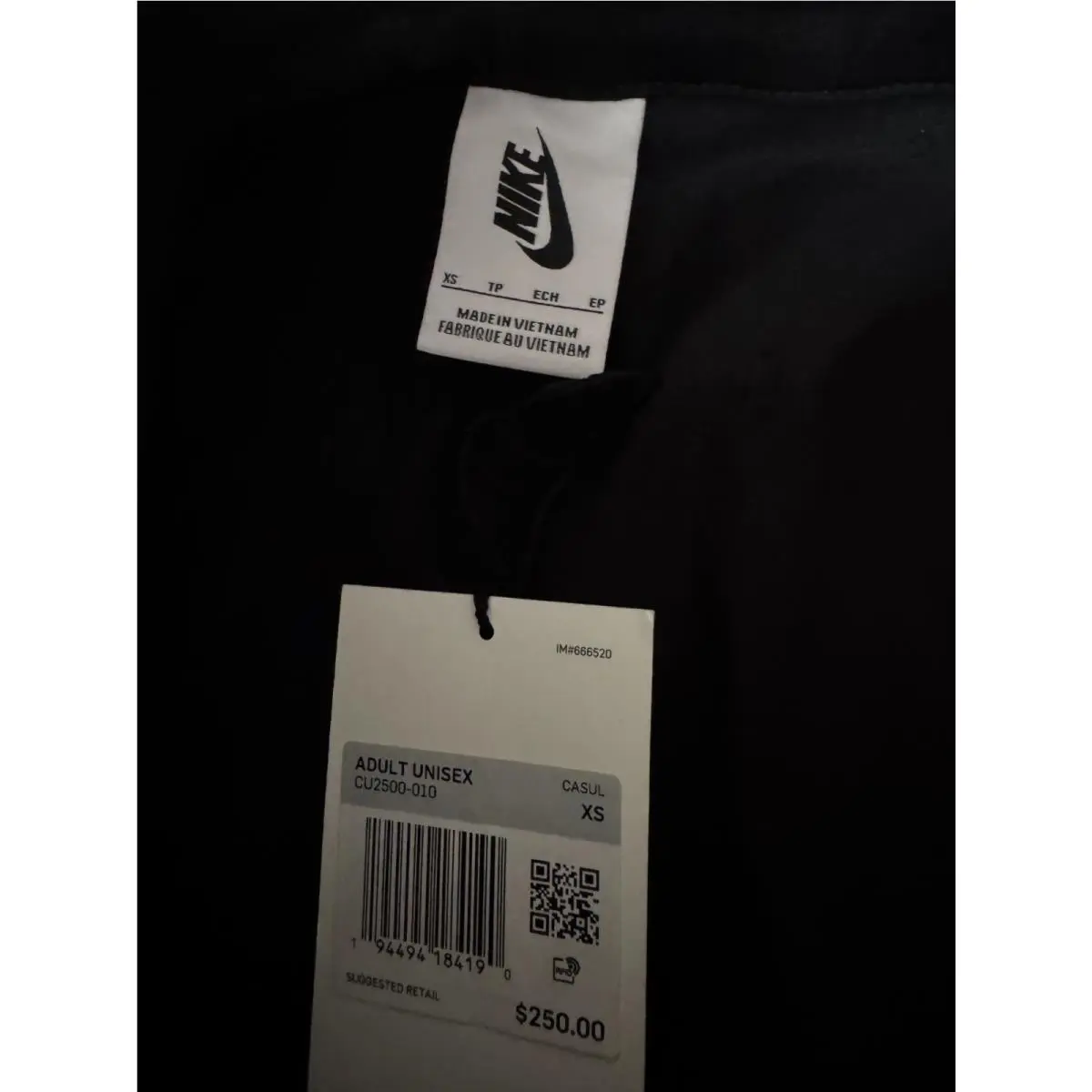 Nike clothing - CU2500010 - CU2500010 - Black 6