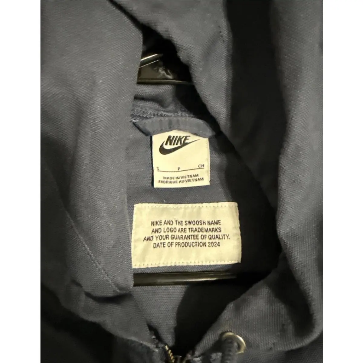 Nike clothing - Nike Life Men`s Full-Zip Unlined Jacket - FZ6575-200 - Blue 7