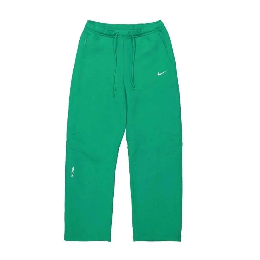 Nike x Nocta Tech Fleece Open Hem Pants Stadium Green FD8460 324 Men`s Size XS - Stadium Green