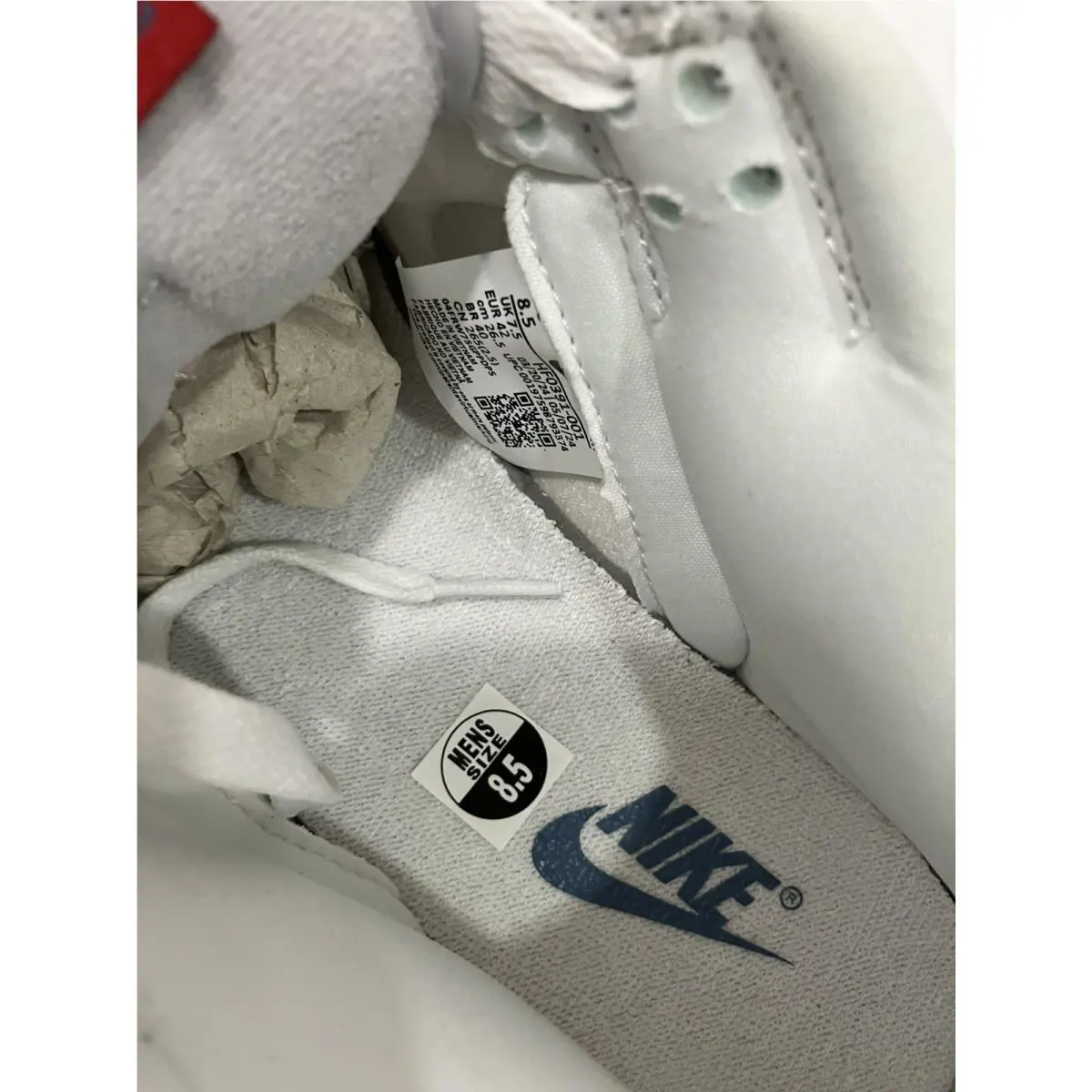 Nike shoes - HF0391-001 - HF0391-001 - METALLIC SILVER/AEGEAN STORM (UPC: 197599921448) 6