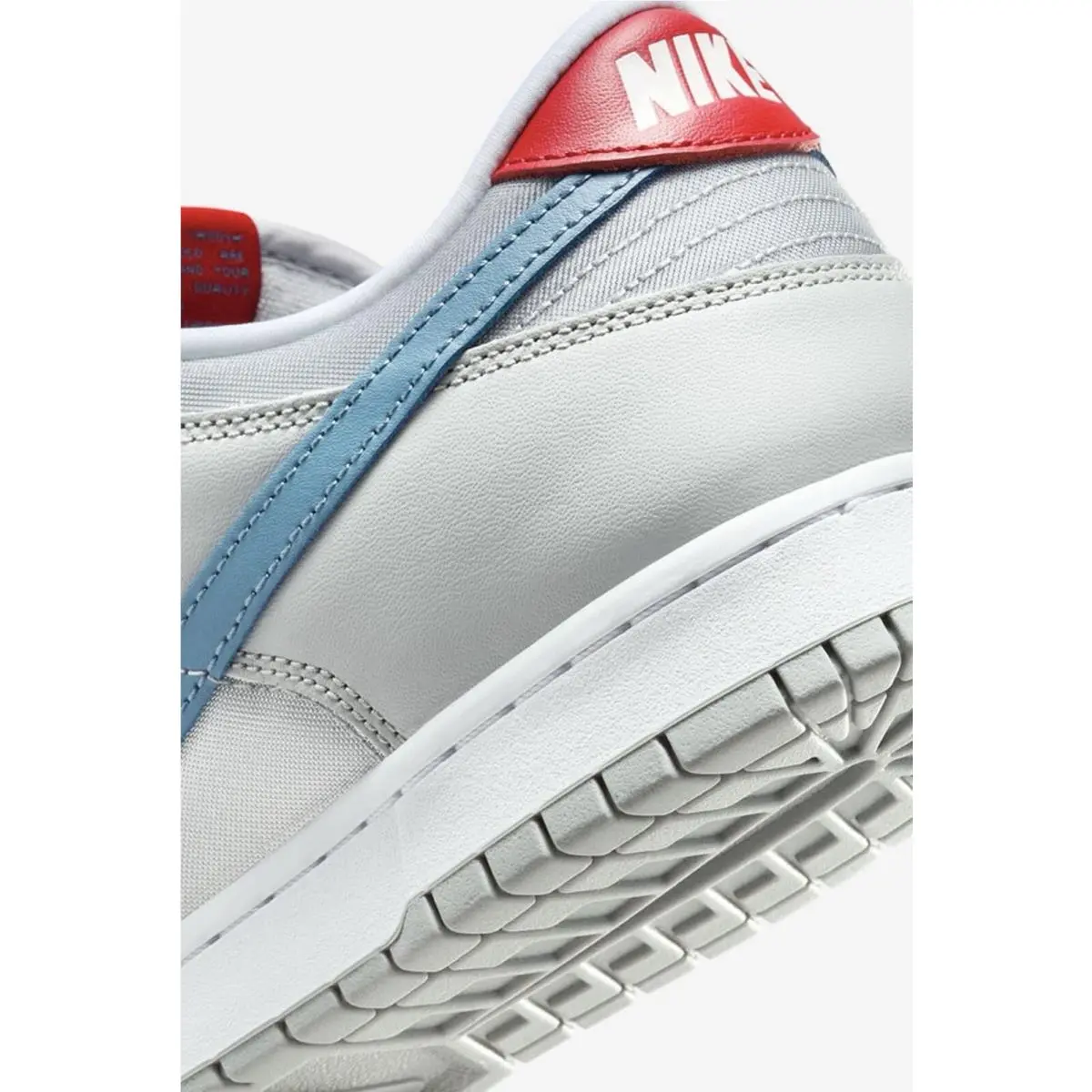 Nike shoes - Nike Dunk Low - Dunk Low - HF0391-001 - Silver, Manufacturer: Metallic Silver/ Aegean Storm 6