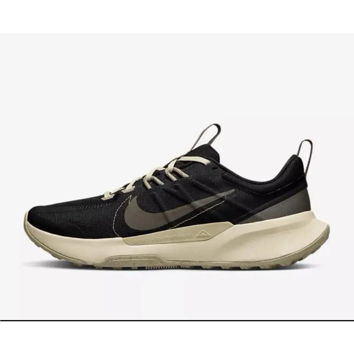 Men Size 10.5 Nike Juniper Trail 2 Black Khaki Trail Running Shoes DM0822-005
