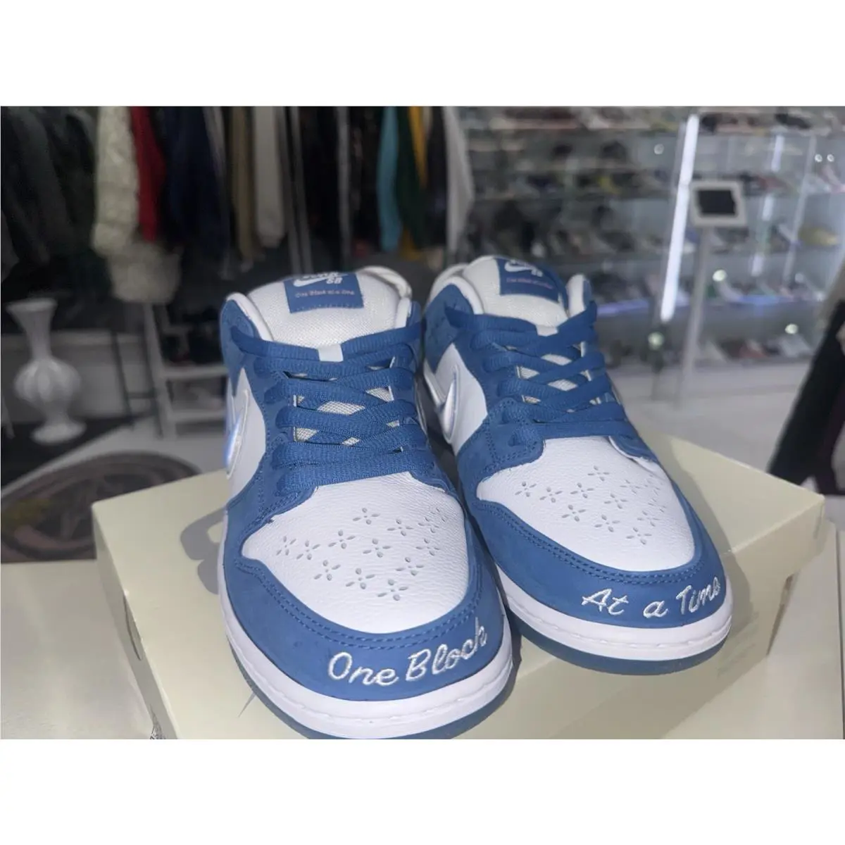 Nike shoes - Nike SB Dunk Low - Dunk Low - FN7819-400 - Blue 2