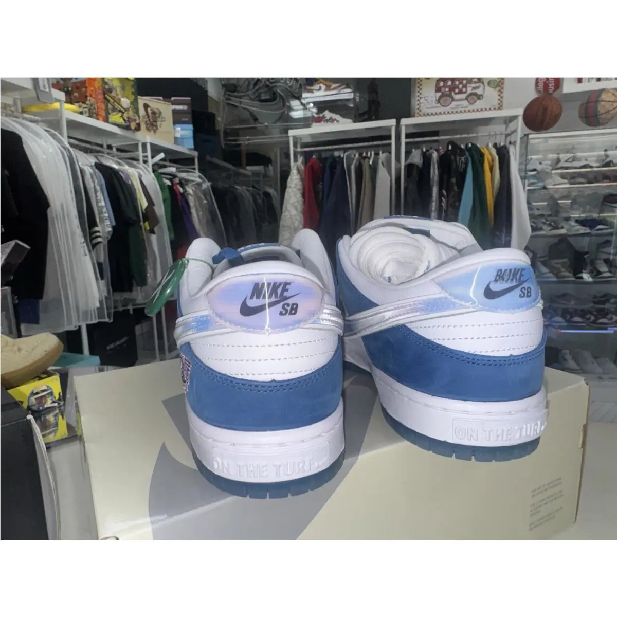 Nike shoes - Nike SB Dunk Low - Dunk Low - FN7819-400 - Blue 5
