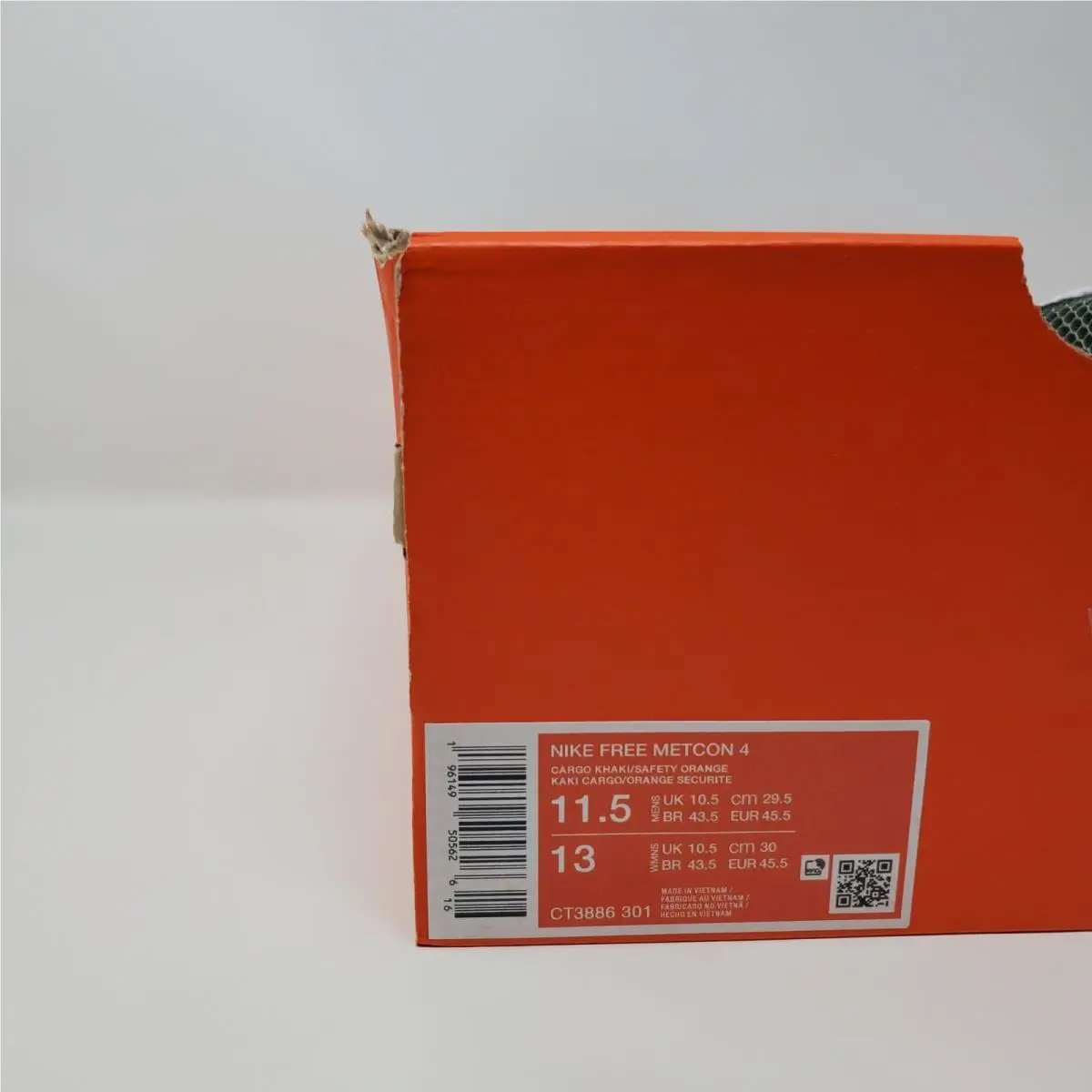 Nike shoes - Nike Free Metcon 4 - Free Metcon - CT3886-301 - Green 8