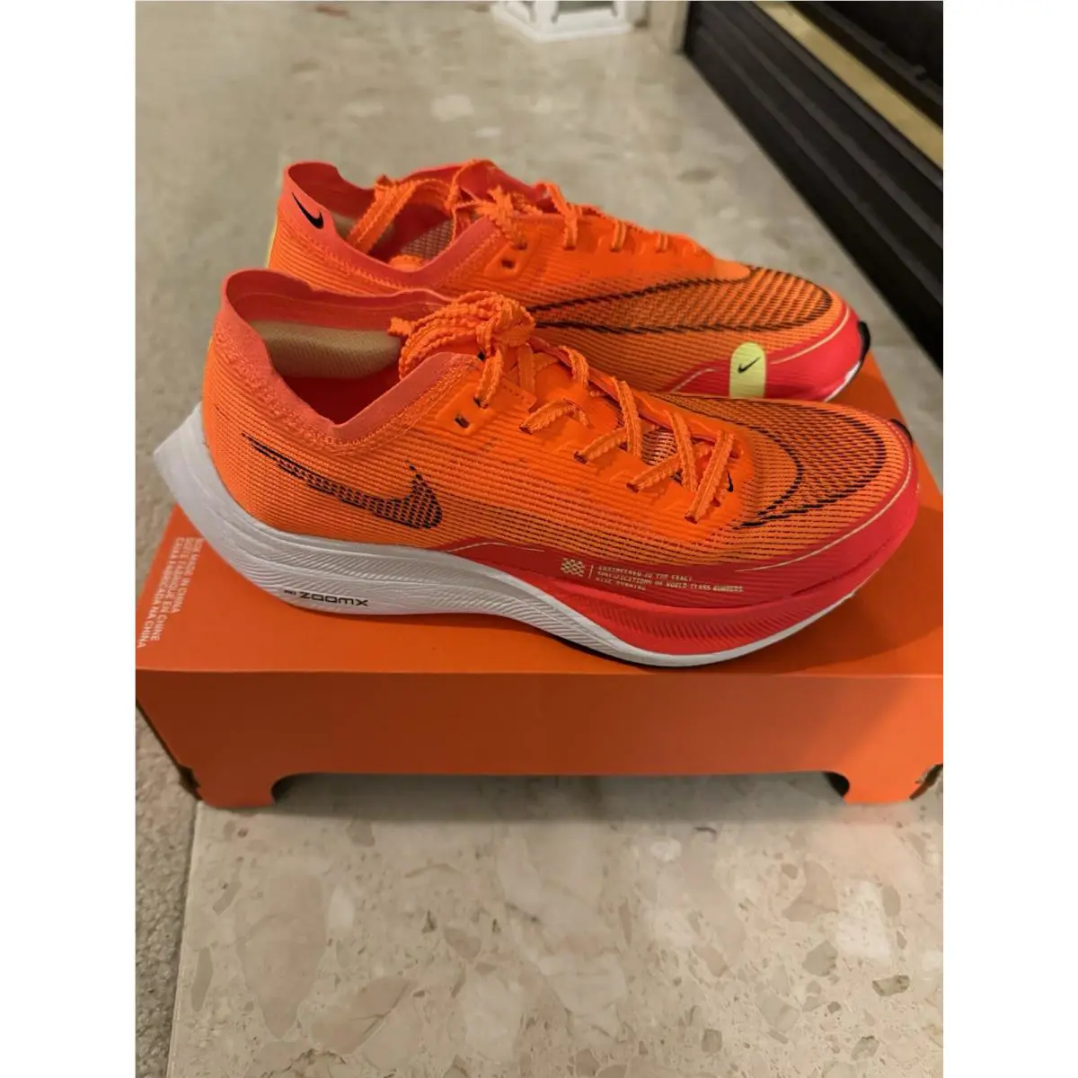 Nike shoes - Nike ZoomX Vaporfly NEXT% - ZoomX Vaporfly - CU4111-800 - Orange 0