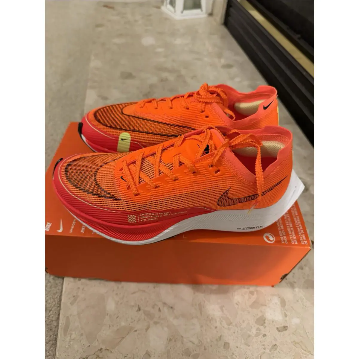 Nike shoes - Nike ZoomX Vaporfly NEXT% - ZoomX Vaporfly - CU4111-800 - Orange 7