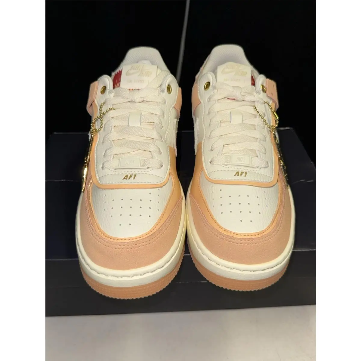 Nike shoes - Nike Air Force 1 - Air Force - DM8157-700 - Cashmere/Orange 1