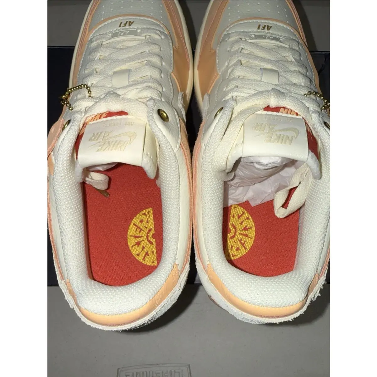 Nike shoes - Nike Air Force 1 - Air Force - DM8157-700 - Cashmere/Orange 3