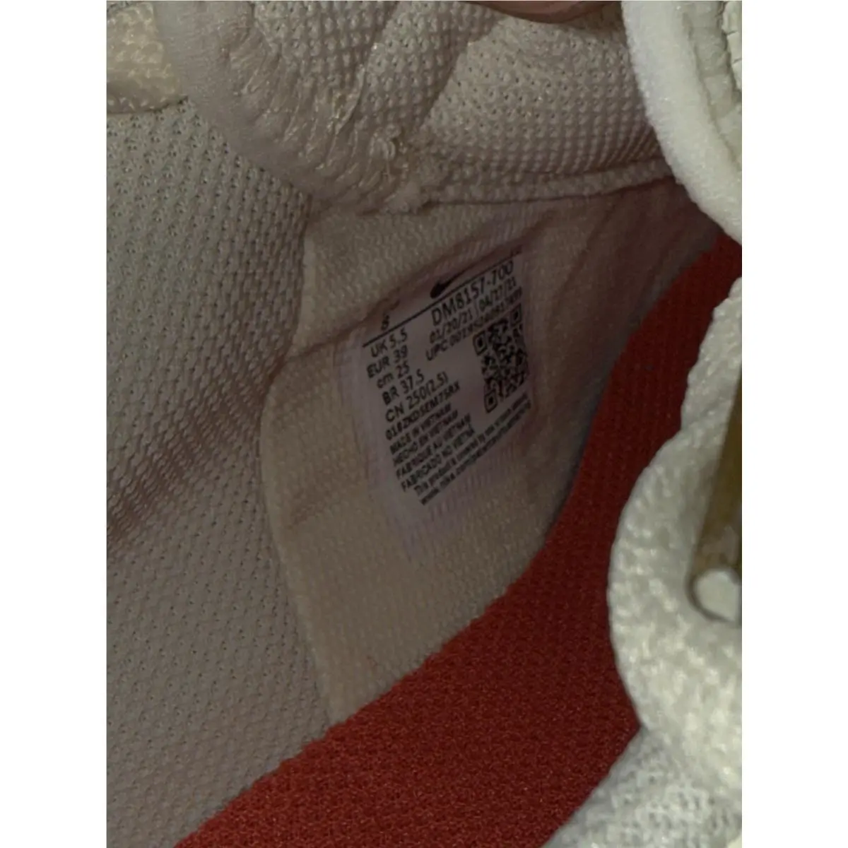 Nike shoes - Nike Air Force 1 - Air Force - DM8157-700 - Cashmere/Orange 5