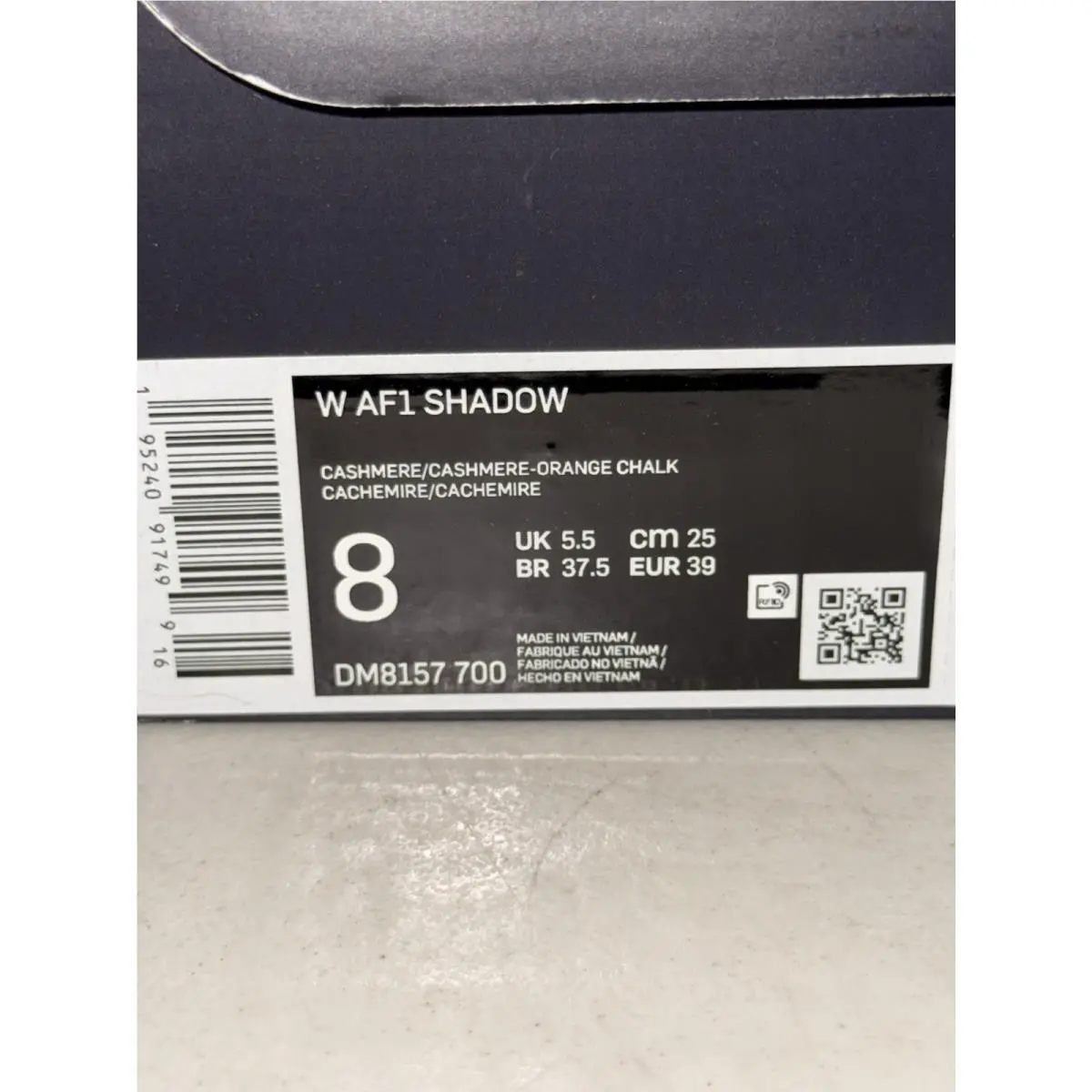 Nike shoes - Nike Air Force 1 - Air Force - DM8157-700 - Cashmere/Orange 7
