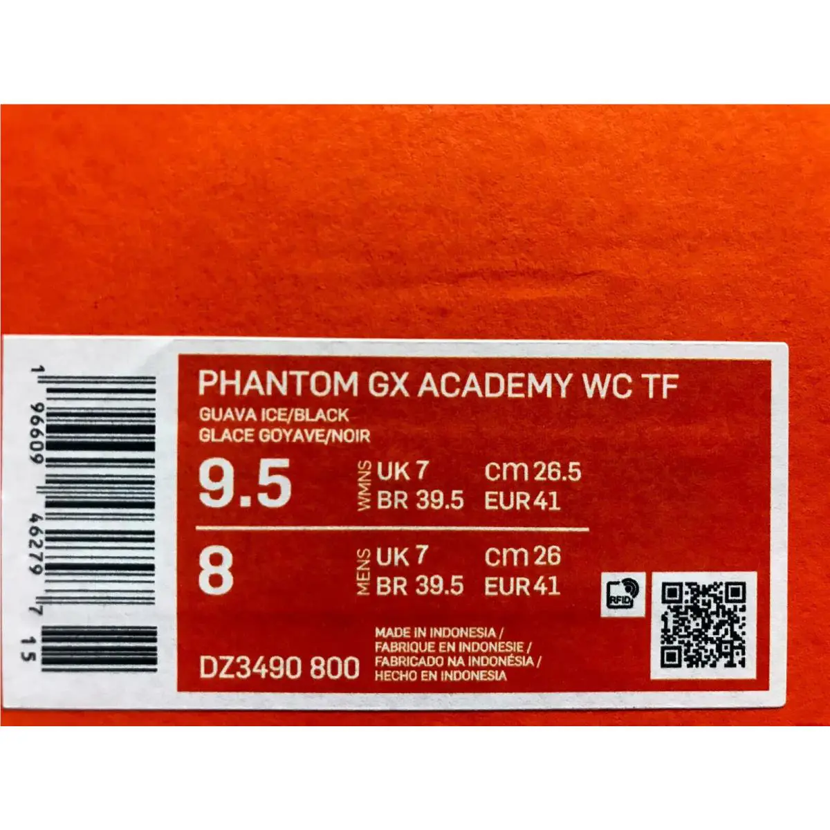 Nike shoes - Nike Phantom GX - Phantom - DZ3490-800 - Orange (UPC: 196609462797) 3
