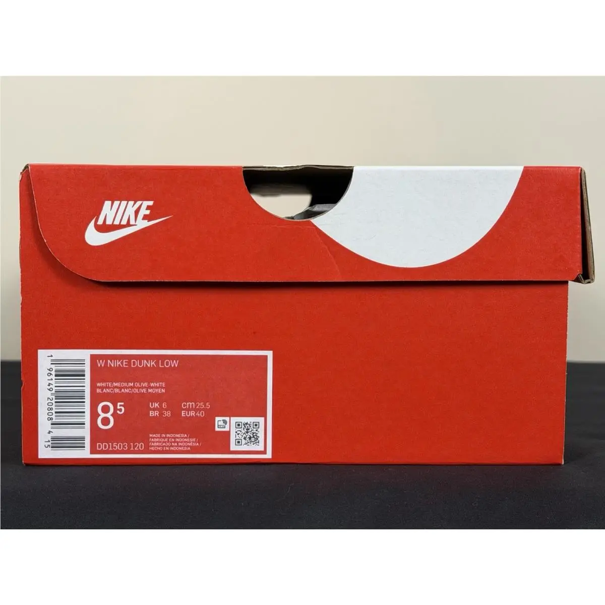 Nike shoes - Nike Dunk - Dunk - DD1503-120 - Green, Manufacturer: White/Medium Olive/White 5