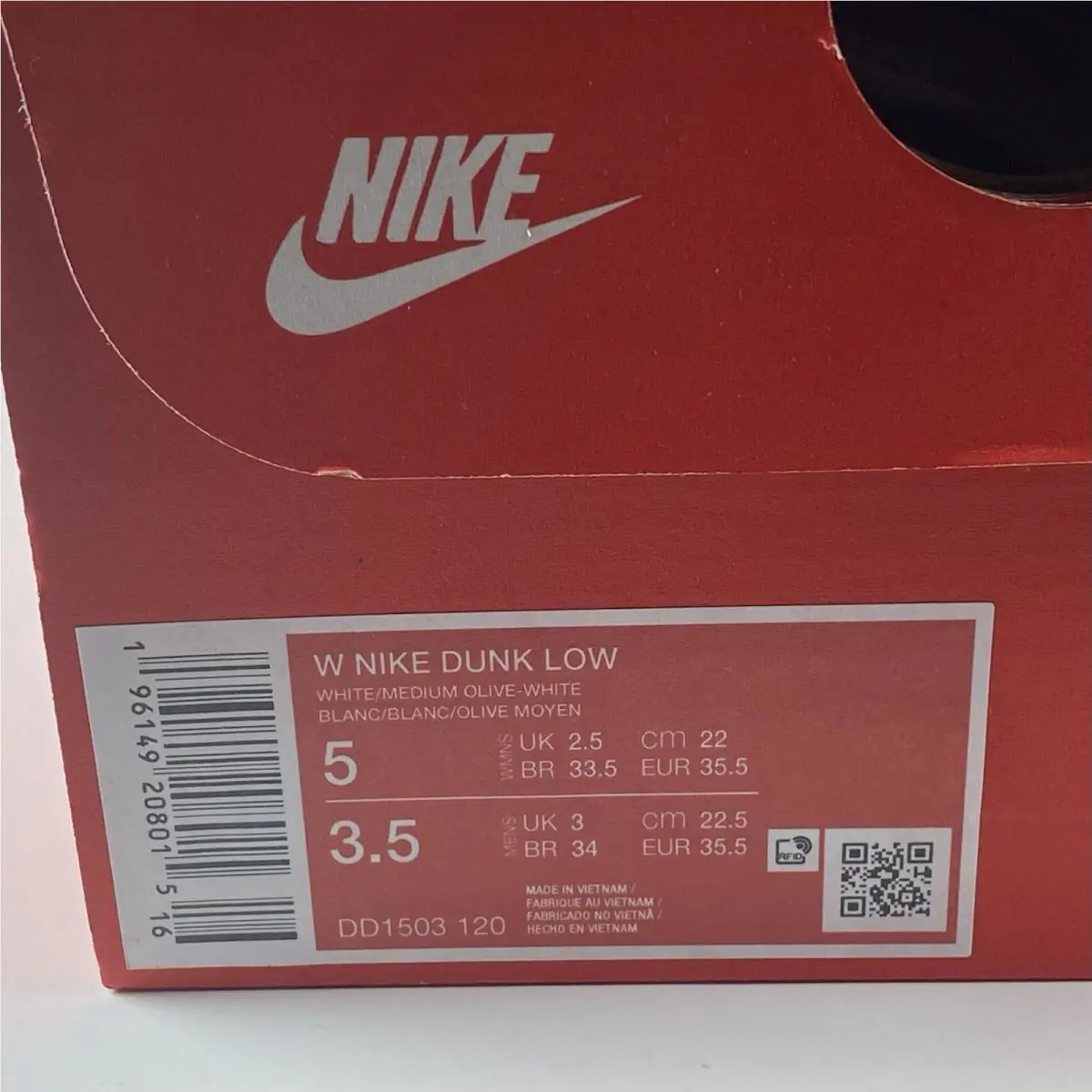 Nike shoes - Nike Dunk Low - Dunk Low - DD1503-120 - Green 8
