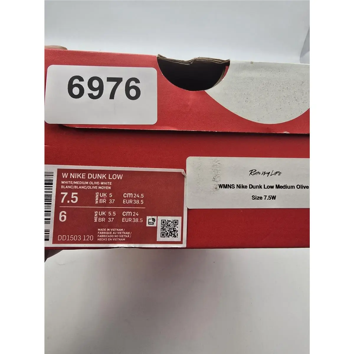 Nike shoes - Nike Dunk Low - Dunk Low - DD1503-120 - Green 4