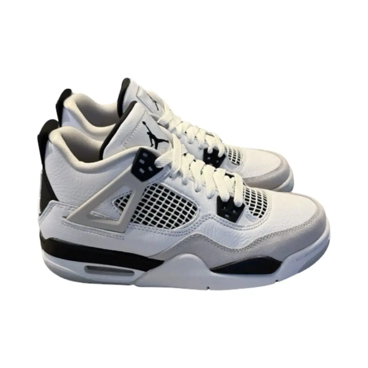 Nike shoes - Air Jordan 4 - Air - 408452-111 - White, Manufacturer: White/Black/Neutral Grey 1