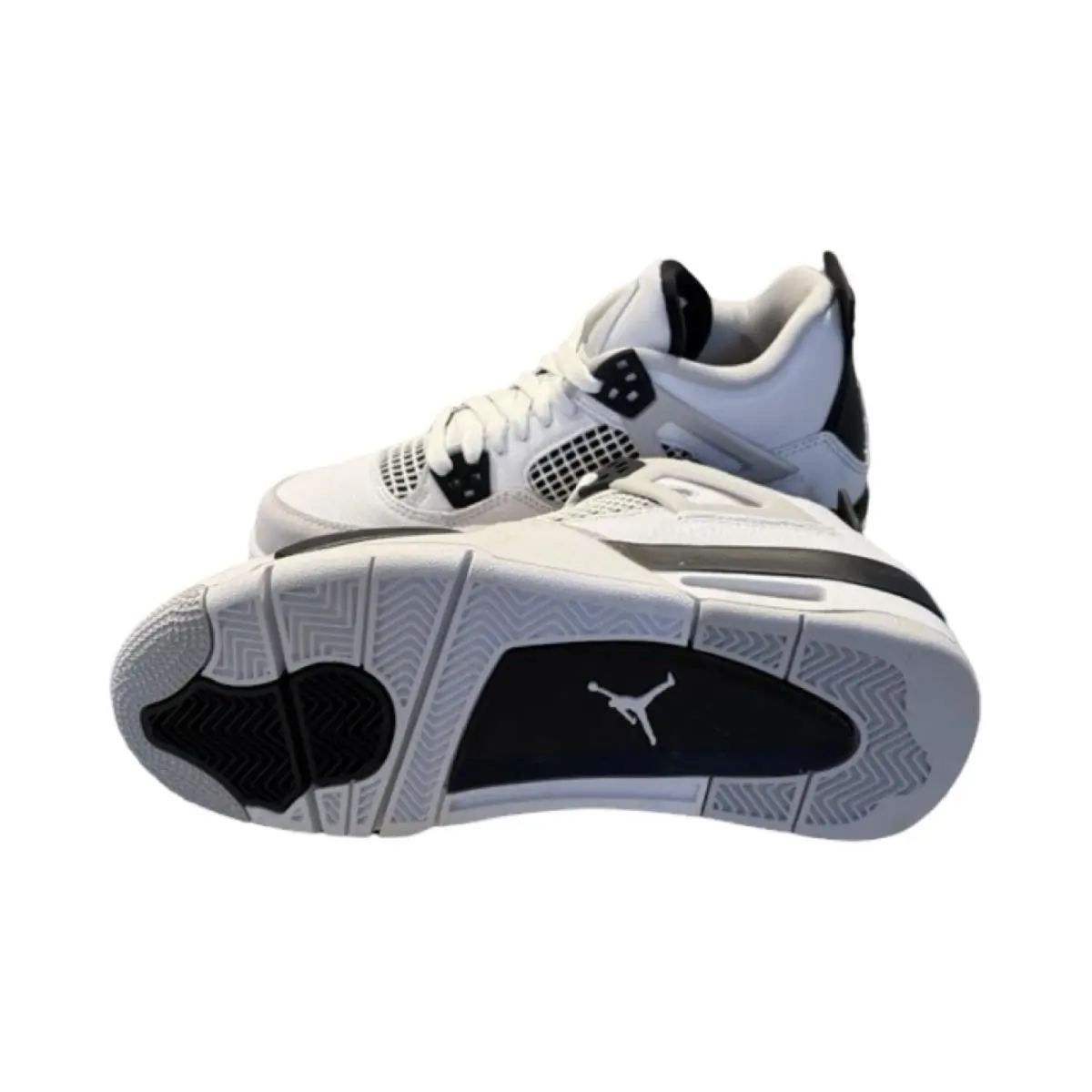 Nike shoes - Air Jordan 4 - Air - 408452-111 - White, Manufacturer: White/Black/Neutral Grey 3