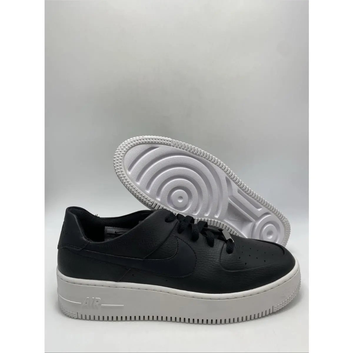Nike W AF1 Sage Low Blck/blck-white AR5339 002 US Wmn SZ 12