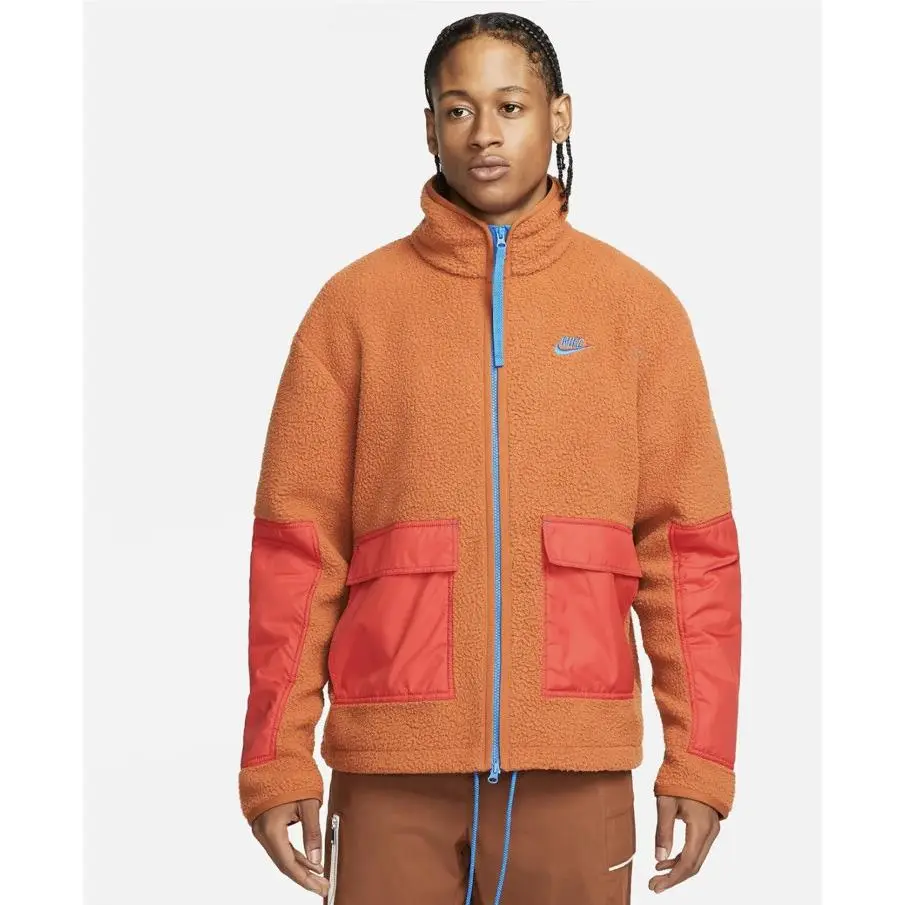 Nike Sportswear Sport Essentials+ Men`s Fleece Sherpa Full-zip Jacket Medium