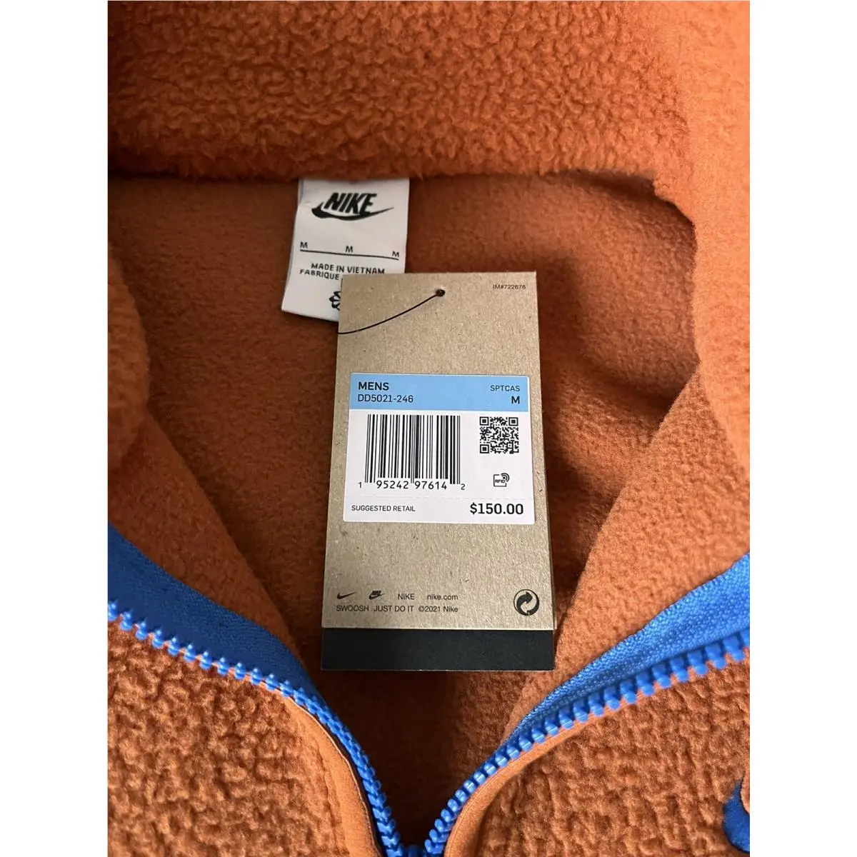 Nike clothing - DD5021-246 - DD5021-246 - Orange Rust (UPC: 0195242976142) 7