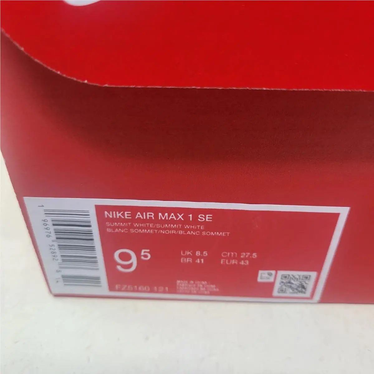 Nike shoes - Nike Air Max 1 - Air Max - FZ5160-121 - White (UPC: 196976528928) 8