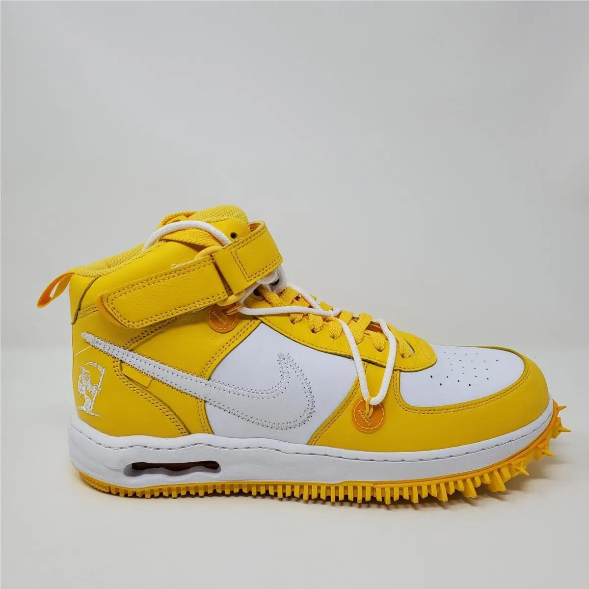 Nike shoes - Nike Air Force 1 Mid SP Leather - DR0500-101 - Yellow 2