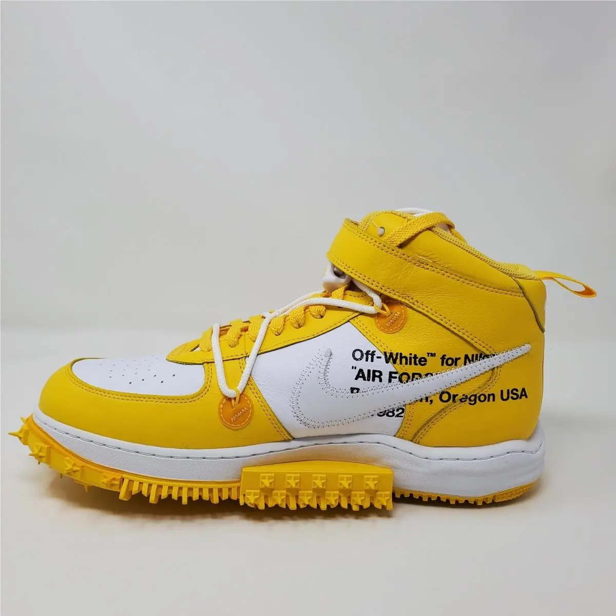 Nike shoes - Nike Air Force 1 Mid SP Leather - DR0500-101 - Yellow 7