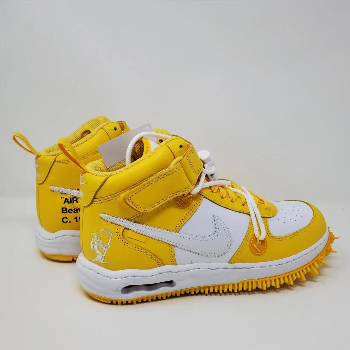 Nike shoes - Nike Air Force 1 SP  Leather - DR0500-101 - Yellow 5