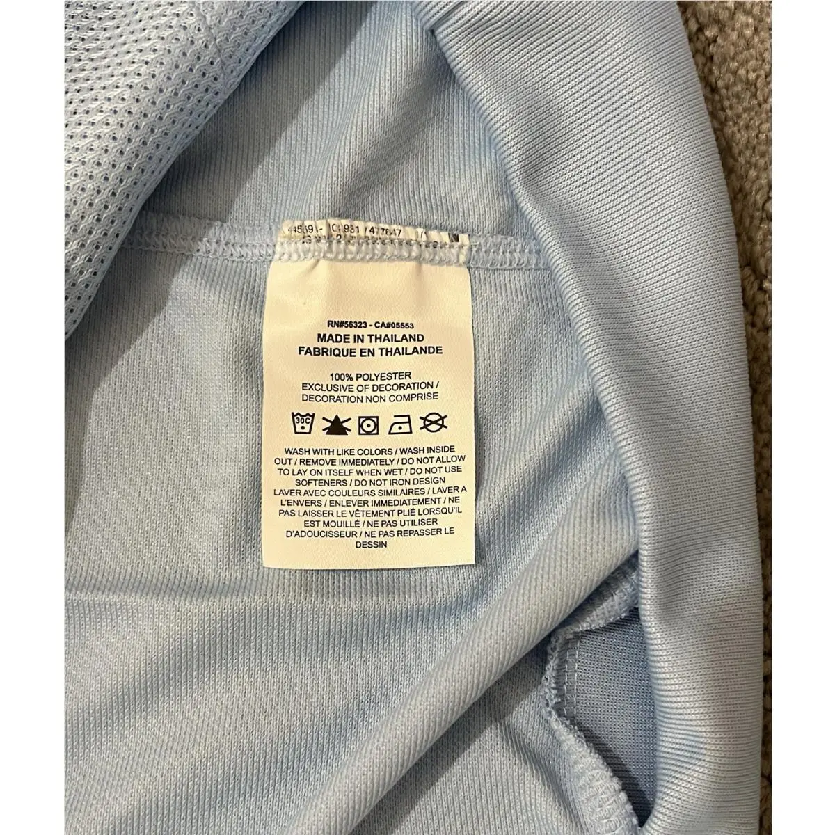 Nike clothing - Nike Dri-Fit - HJ8097-422 - Blue (UPC: 0197861851435) 4