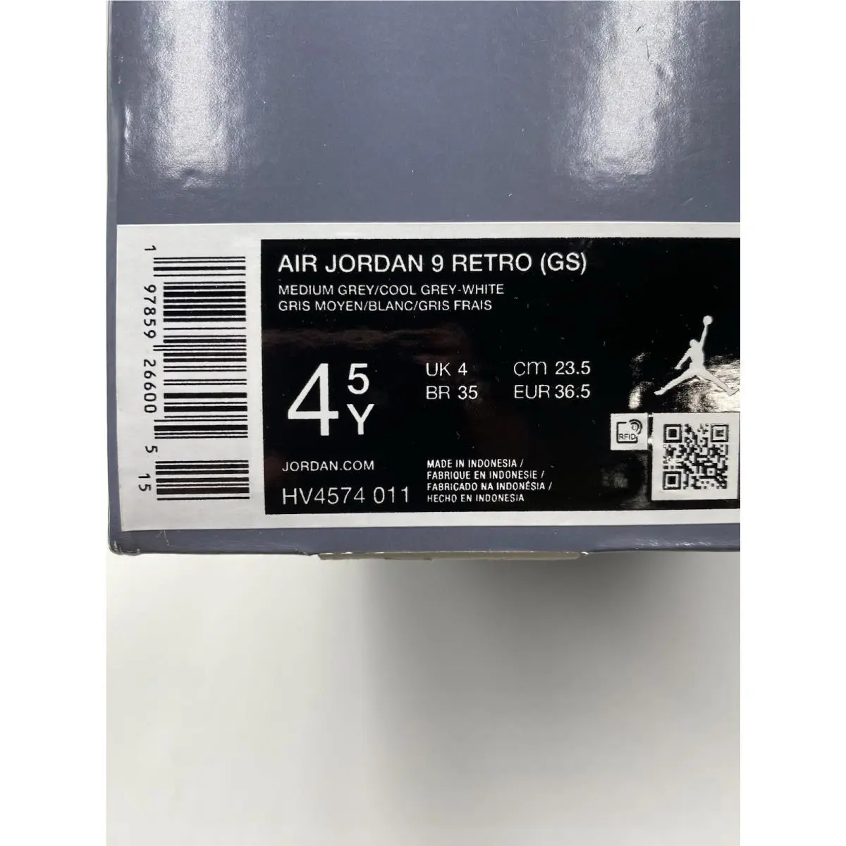 Nike shoes - Air Jordan 9 - Air - HV4574 011 - White (UPC: 197859266005) 6