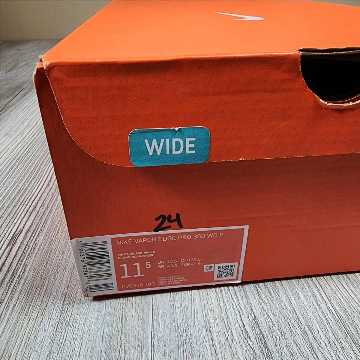 Nike shoes - Nike Vapor Edge - Vapor Edge - CV6348-100 - White 5