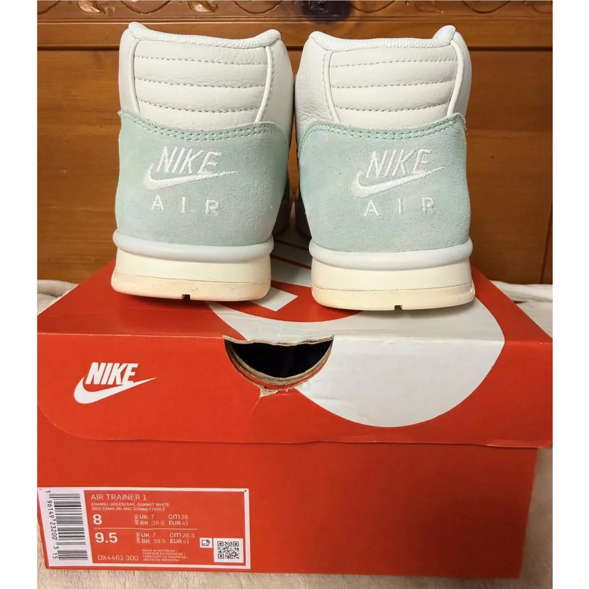 Nike shoes - Nike Air Trainer 1 - Air Trainer - DX4462-300 - Green, Manufacturer: Enamel Green/Sail/Summit White 2