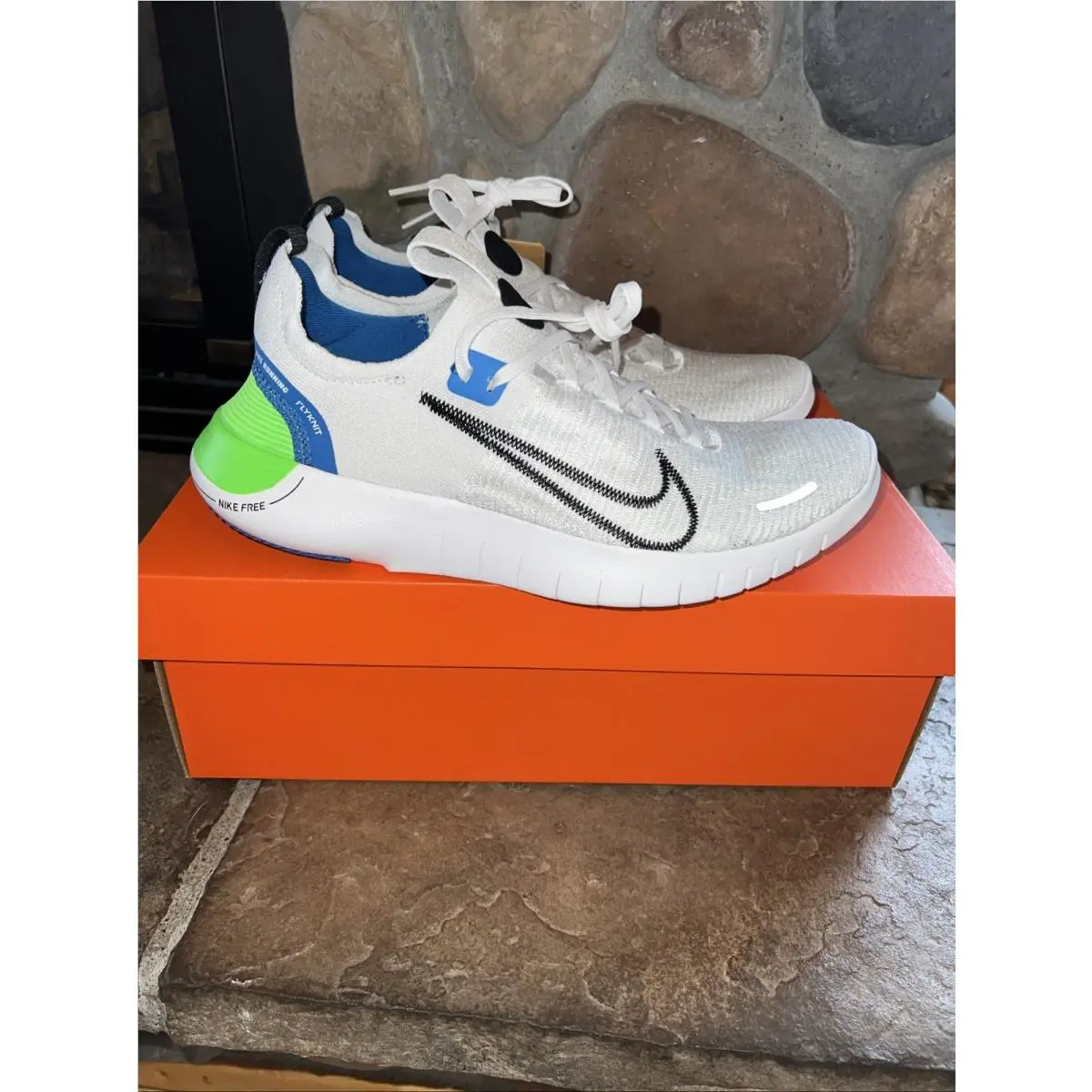 Nike Free RN FK Next Nature Jogging Running White Shoes FB1276-104 Men Size 10.5