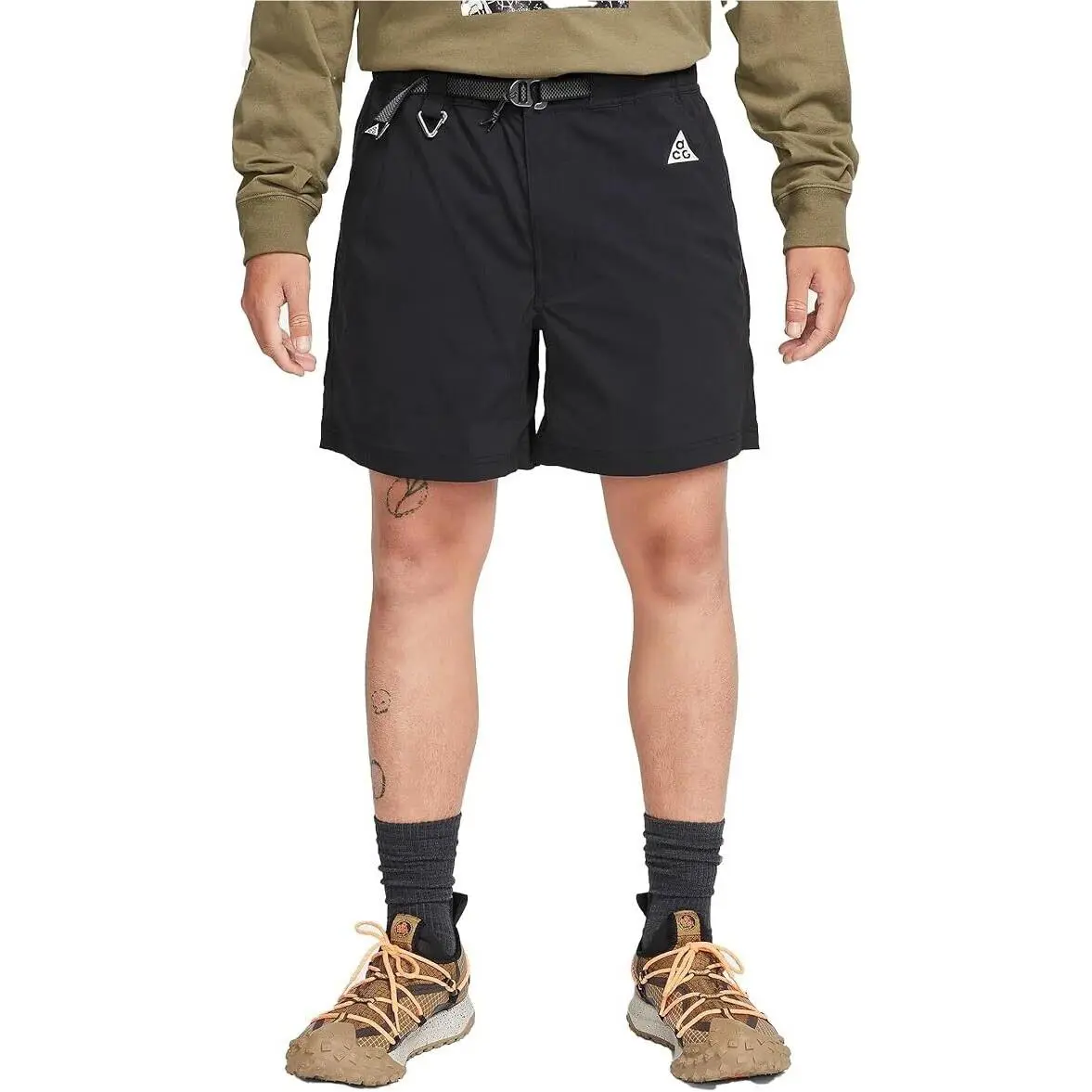 Nike Acg Shorts Hiking Casual Travel Athletic FN2430-437 Blue Men`s Size L