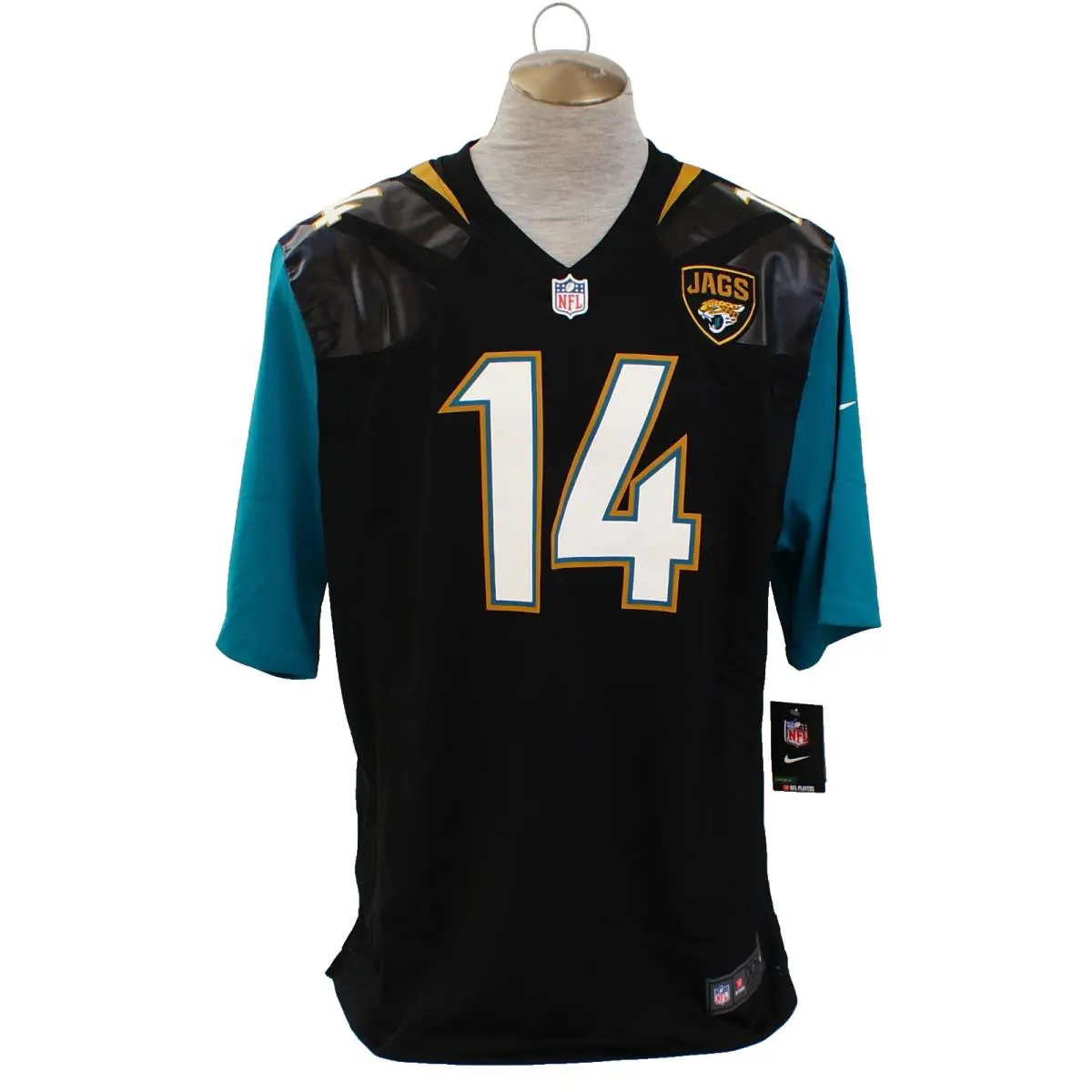 Nike Men`s Xxl Black Jacksonville Jaguars Blackmon 14 Football Jersey 599979 - Black