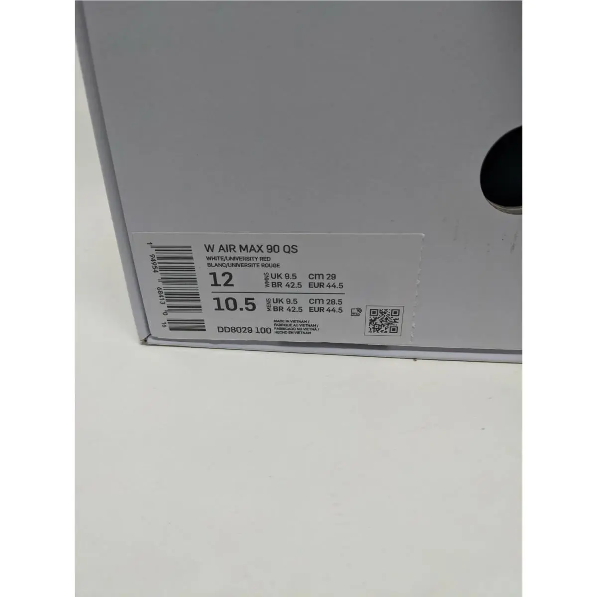 Nike shoes - Nike Air Max 90 - Air Max - DD8029-100 - White/Pink 9