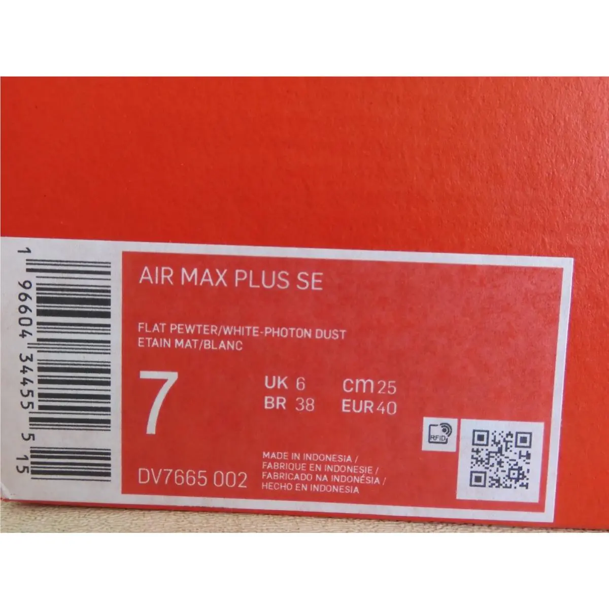 Nike shoes - Nike Air Max Plus - Air Max Plus - DV7665-002 - Gray (UPC: 00196604344555) 3