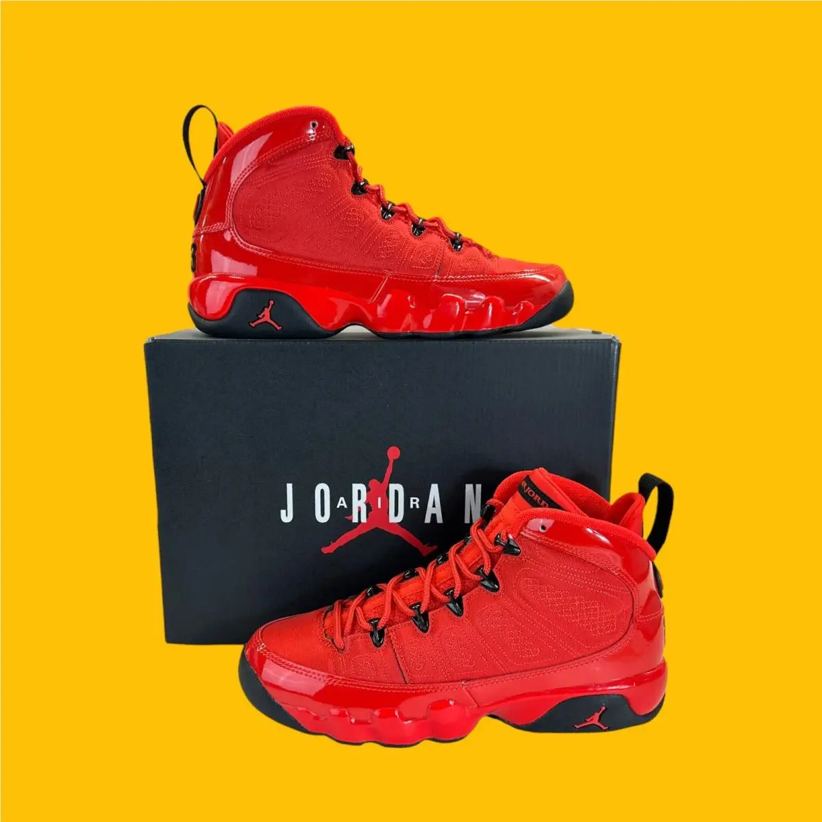 Nike shoes - Air Jordan 9 - Air - 302359-600 - Red 8