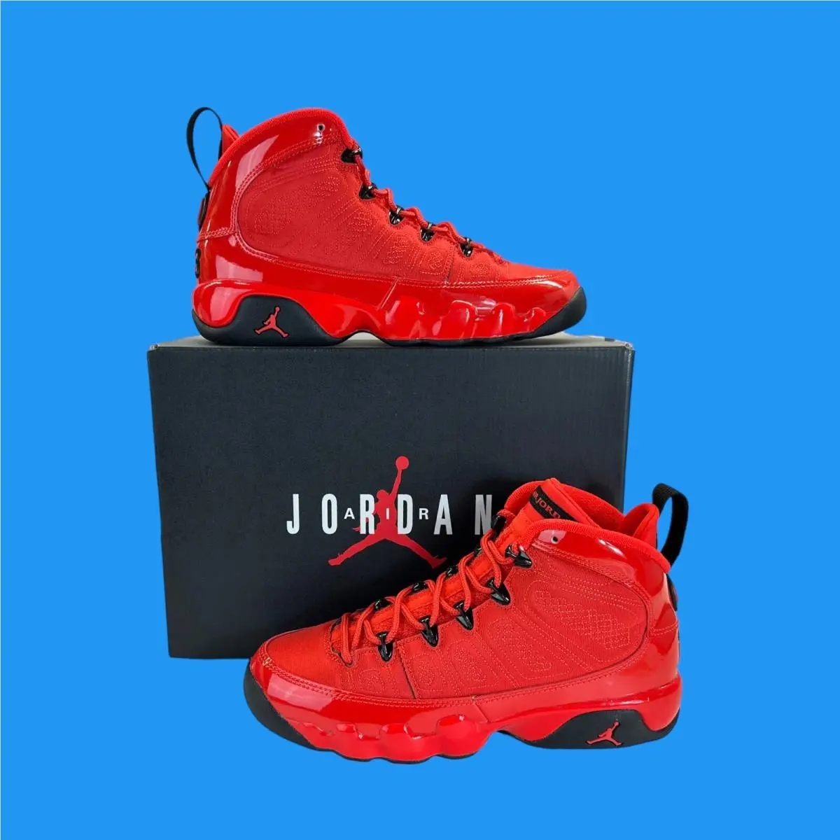 Nike shoes - Air Jordan 9 - Air - 302359-600 - Red 9